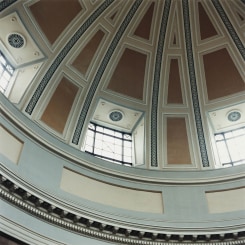 Jan Dibbets, Cupolas -  II Dublin, Four Courts 1983