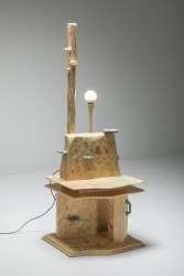 Thomas Ballouhey, Casual Ritual Totem with Movable Light