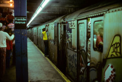 Willy Spiller, Dangerous ride, Franklin Street Station, New York Subway