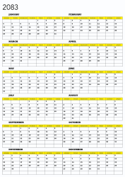 Stefaan Dheedene, A Firm Promise of Future Schemes: 2083