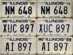 Jan Henderikse, License plates