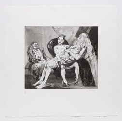 Paula Rego, After Hogarth I