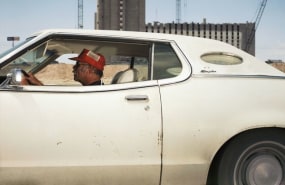 Andrew Bush, Man driving west at 23 mph down a yet-to-be-named dirt road, .....