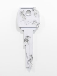 Daniel Arsham, Selenite Eroded Car Key 4