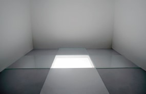 David DiMichele, Light and Space: Light and Glass Grid (Homage to Ad Reinhardt)