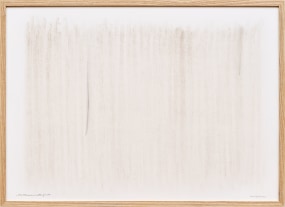 herman de vries, ashes: eschenau summersolstice fire, 2001