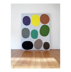Jan Smejkal, Jan Smejkal, Akryl auf Textil [IX oval like forms]