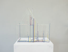 Frank Halmans, 'Gebilde # 38'  (huis met zadeldak / house with gable roof)