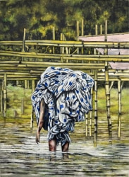 Aldert Mantje (ism Peter Kempf), Abstract rescue mission - Niele Toroni