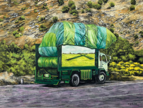 Aldert Mantje (ism Peter Kempf), Abstract rescue mission - Richard Long