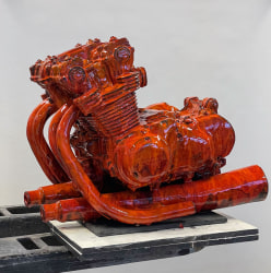 Christian Gonzenbach, Domestication du feu (Honda CBR 900)