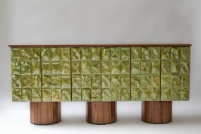 REM Atelier, Surfaced Cabinet Moss