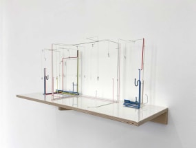 Frank Halmans, Gebilde # 37 (Cyclus- keuken/eetkamer/toilet)