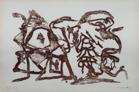 Pierre Alechinsky, La Reine de Murs