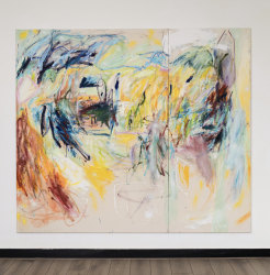 Eline Boerma, Terrain 230 x 200 cm Oil and oil stick on canvas 6100 euro