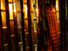 Tania Franco Klein, Tunnel (self-portrait), 2022, from Break In Case Of Emergency