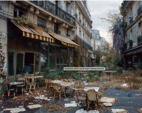 Marchand & Meffre, Les Ruines de Paris | Terrace