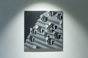 Jan Leenders, Nus descendant un escalier nr.3