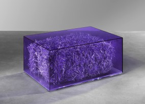 Anselm Reyle, Straw Bale