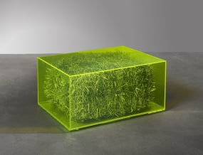 Anselm Reyle, Straw Bale