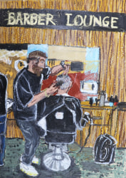 Pris Roos, Mijn vader bij de kapper