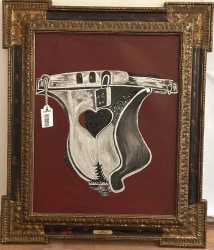 Kathe Burkhart, Greg 2020 (Chastity Belt), Greg 2020 (Chastity Belt)