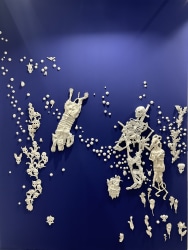 Carolein Smit, Witjes wand | The Warrior, the Dog and the Goat