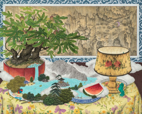 Haru K, A Painting in a Painting