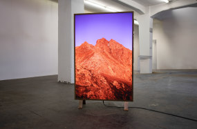 Margriet van Weenen, Secret Mountain, an imaginary hike. Midnight Sun.