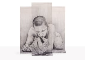 Lise Sore, Carrying Self Portrait
