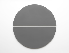 Alan Charlton, Circle Painting in Two Parts