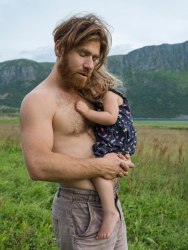 Lucas Foglia, Parsa and Arda at Polarhagen Farm, Norway