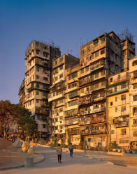 Ian Lambot, 'West Elevation', City of Darkness, Hong Kong, 1989