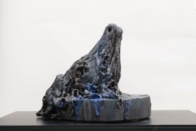 Anne Wenzel, Stil life Metamorphosis (Bulls head black/blue)