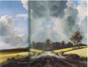 Laurence Aëgerter, 144.0.623-2110131128 (Ruisdael, Grainfields Flanking a Road)