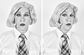 Sandro Miller, Christopher Makos / Lady Warhol Diptych (1981)