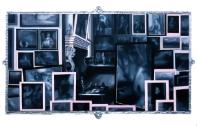 Inez de Brauw, After Teniers - Avenge demure