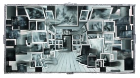 Inez de Brauw, After Teniers - Establishing novelties