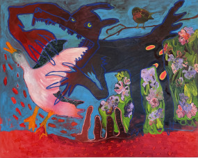 Helena Van Driessche, A family of worms witnesses the capture of the Duck