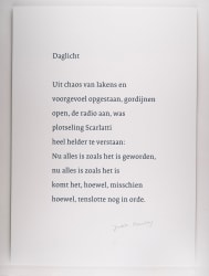Judith Herzberg, 'Daglicht'