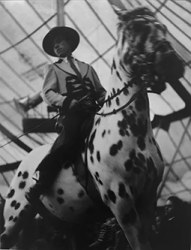 René Groebli, Reiter, Zirkus Knie (#304), Zürich, Schweiz, Vintage