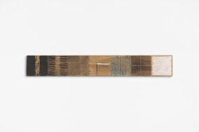 Bernard Sercu, BEGINSEL, gemengde techniek, 12,5 x 67 cm, 2007