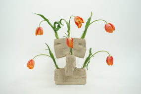 Guido Geelen, zonder titel tulpenvaas 3 delig