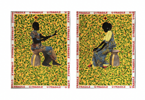 Saidou Dicko, Yellow dance - diptych