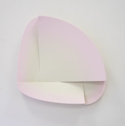 Jan Maarten Voskuil, Cubist Circle Pink Yellow gradient