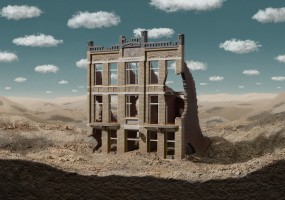 Dirk Hardy, Residue City: Once Upon a Time I was Falling in Love (XL Size)