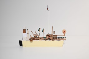 Floris Hovers, compositie op boot