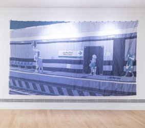 Joyce Overheul, Teatr-Shahr Metro Station