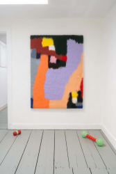 Bo Stokkermans, felt painting 1