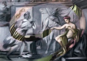 Inez de Brauw, Soft Reverse - After Alexander ceding Campaspe to Apelles by Langlois